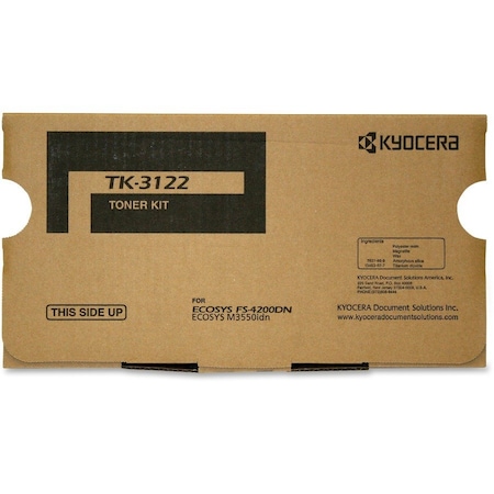 Kyocera Black Toner Cartridge 21K YLD 1T02L10US0 TK3122