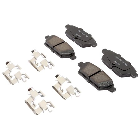 Acdelco PAD KIT RR DISC BRK, Disc Brake Pad Set, 17D1161CHF1