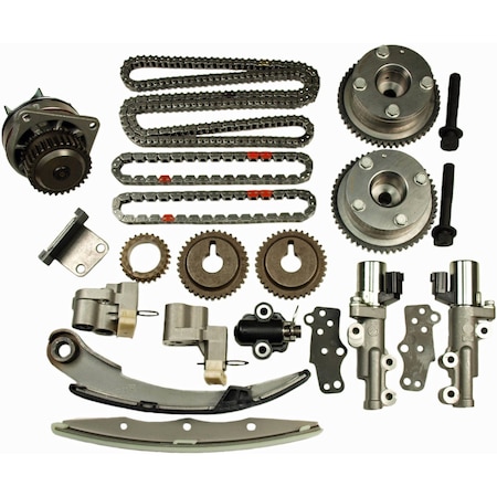 Engine Timing Chain Kit With Water Pump,