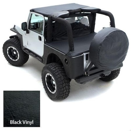 Smittybilt 8791 WRANGLER YJ STANDARD TOP  VINYL BLACK 90801