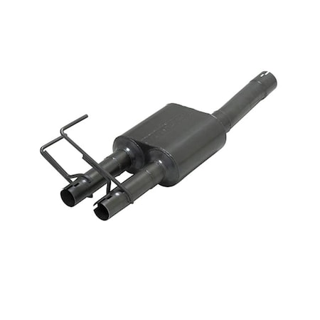 Flowmaster Outlaw 409 Stainless Steel Oval Gray Exhaust Muffler F13-817633