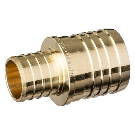Zurn Strt, Brass, Barbed 1 35/64", Barbed 2" QQE8845GX