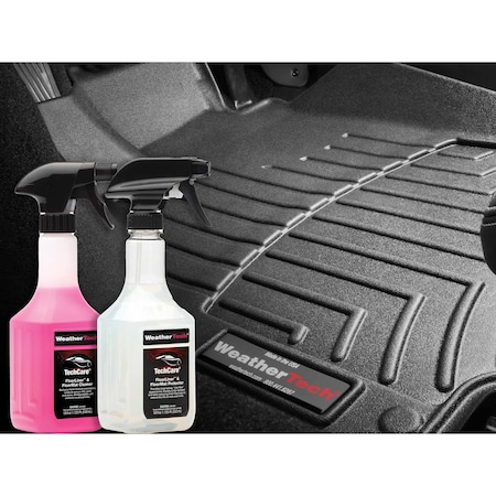Weathertech NA, Floorliner Cleaner and Protector kit, two 18oz Bottles 8LTC36K