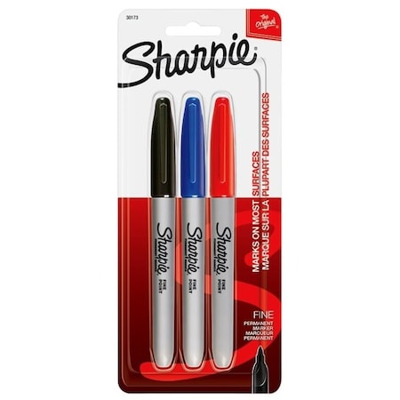 Sharpie 30173 Permanent Marker, Fine Lead/Tip, Assorted Lead/Tip 30173PP