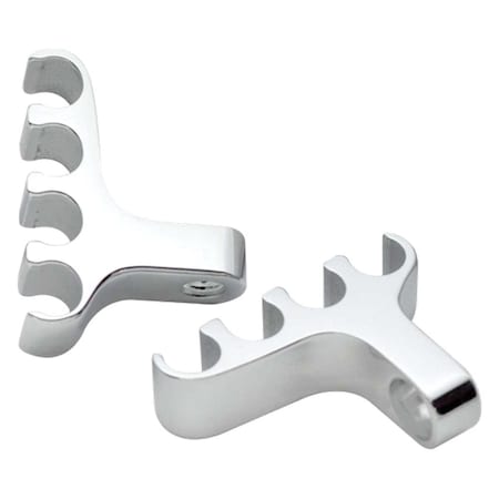 Billet Specialties 69704 8.5 mm Plug 4 Wire Separators Valve Cover Mount BSP69704