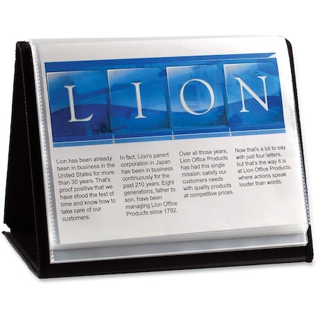 Lion FlipNTell Display Easel Books, Black LIO39008