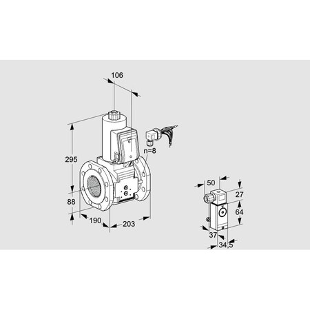 Honeywell Kromschroder VAS780F05NWB/P2/PP KS88207050