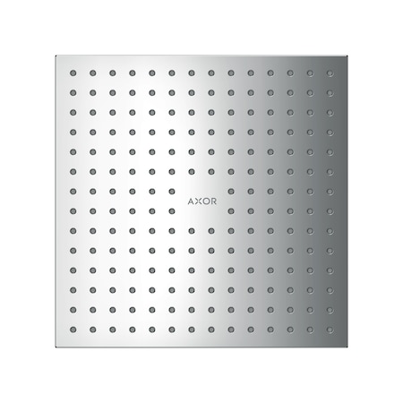 Axor ShowerSolutions Showerhead 250 Square 2-Jet, 1.75 GPM in Chrome 35315001