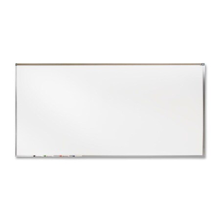 Ghent Projection Board, Porcelain, 48 1/2 in, 96 1/2 in, Aluminum Frame, White, Matte PRM1-48-4