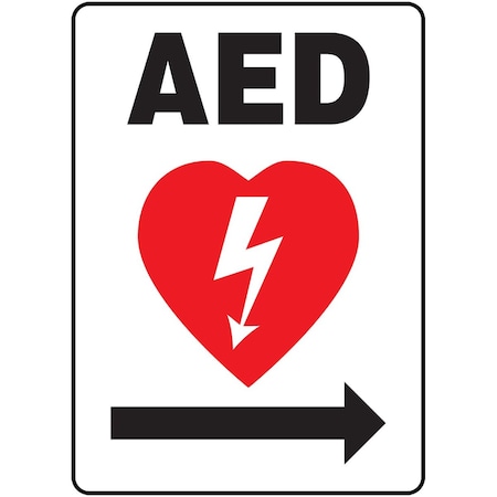 Accuform First Aid Sign, MFSD417VA MFSD417VA