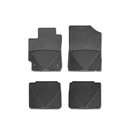 Weathertech Black, Front and Rear All Weather Floor Mats WTCB071085