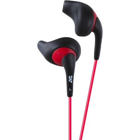 Jvc Gumy HA-EN10-B Earphone - Stereo - Wired - Earbud - Binaural - In-ear - 3.28 ft Cable - Black HAEN10-B-K