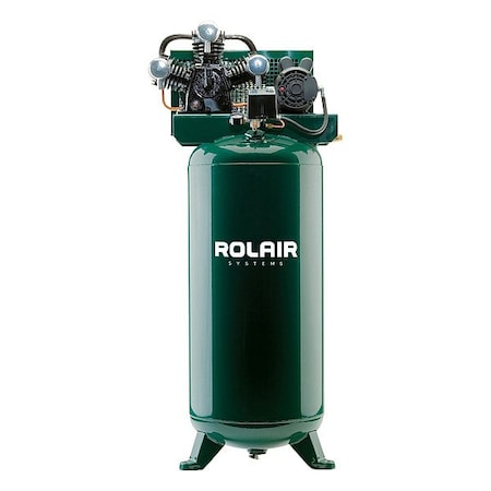 Rolair Electric Air Compressor, 60 gal, 60 Hz V5160PT03XB