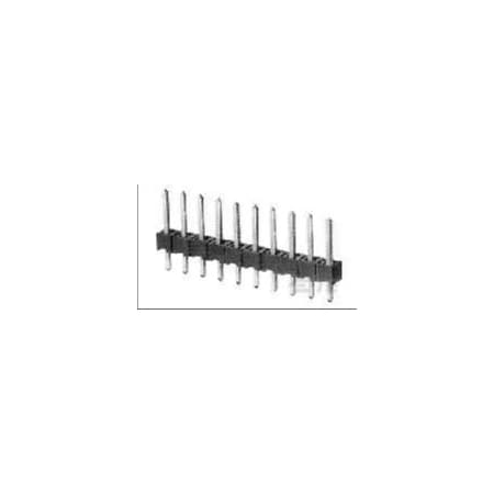 Te Connectivity AGASTAT Board Connector 12 Contacts 1 Rows Male Strai 1-103239-2