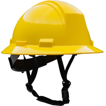 Pip Hard Hat, Full Brim, Kilimanjaro, Yellow 280-HP642R-CH-02