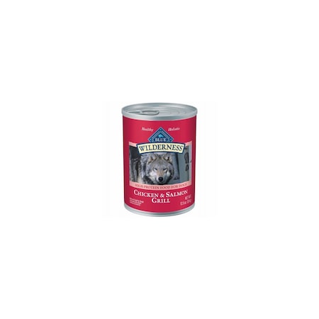 American Distribution & Mfg Co Dog Food, Salmon/Chicken Grill, 12.5-oz. Can 800184