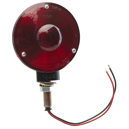 Grote Lamp, Single Face, Red 53052