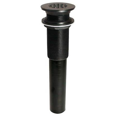 Stylewise Open Grid Sink Drain, 1-1/4 in Connection, Brass, Bronze K820-74BRZ