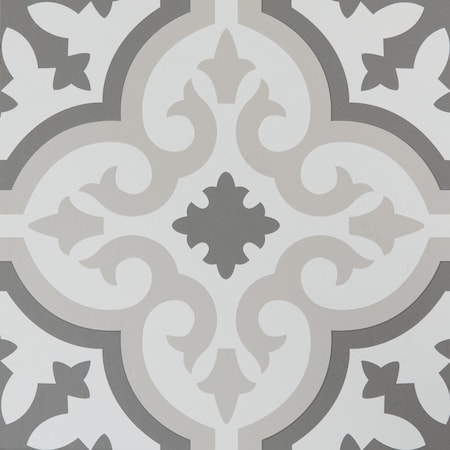 Home Impressions Dorath Grey 12''x12'' Vinyl Floor Tile, 45 Sq. Ft./Box 4600