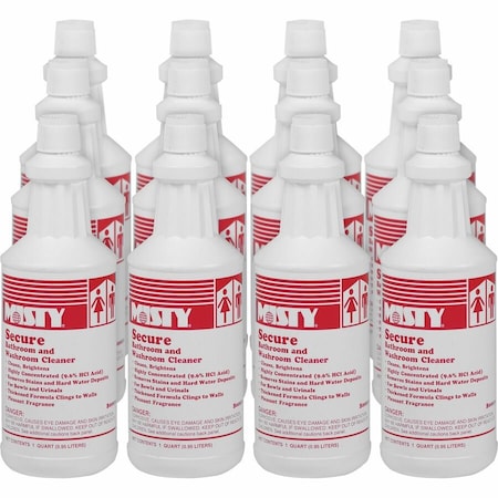 Misty Toilet Bowl Cleaner, 32 oz., Blue, PK12 1038801