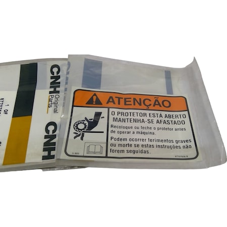 Cnh DECAL, CNH OEM 87707636 87707636