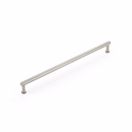 Schaub 12in Center to Center Pub House Cabinet Pull Brushed Nickel Finish 5112-BN