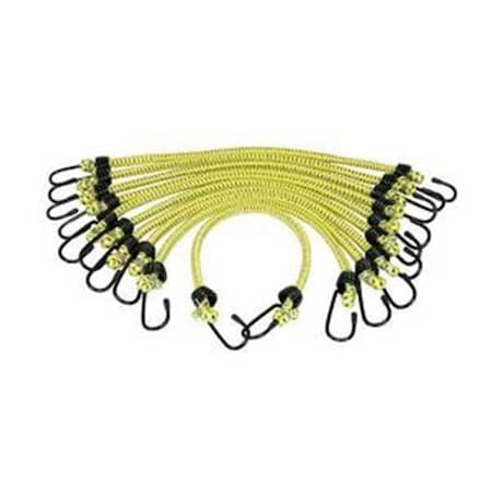 Keen Bungee Cord 3-8In. X 30In. General Pupose, 12PK KE144454