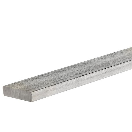 Zoro Select Stainless Steel Bar 316L, 6 in - L BAR-316L-1X4X6