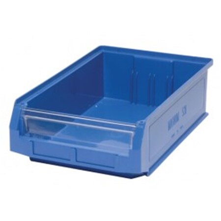 Betterbeds Plastic Storage Bin Clear Windows BE1136252