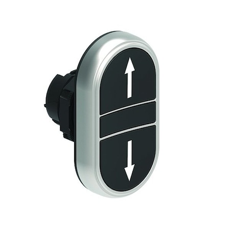 Lovato Double-Touch Flush Button Actu B/B Up/Down Arrows, 5PK LPCB7191