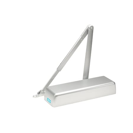 Global Door Controls Heavy Duty Commercial Grade 1 Door Closer in Aluminum - Sizes 1-6 TC4300-AL