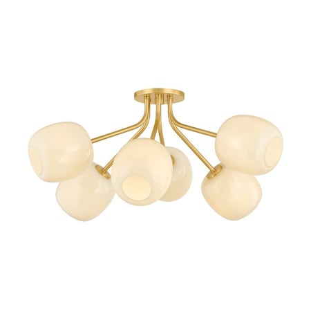 Mitzi 1 Light Daya Wall Sconce Aged Brass H1098101-AGB