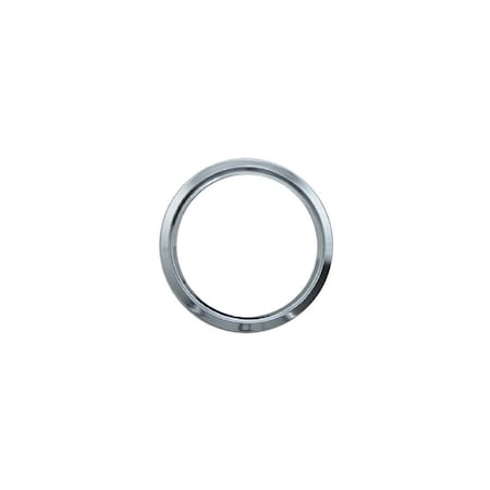 Range Kleen Electric Range Trim Ring, "D" Series Hinged Element, Chrome, 6 In. Silver R6GE