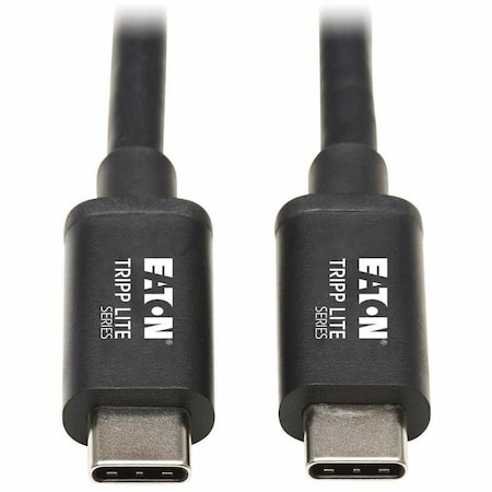 Eaton EATON Thunderbolt 3 Passive Cable M/m, 20 Gbps, 5a 100w Power Delivery, 4k/60 Hz MTB3-01M-5A-B