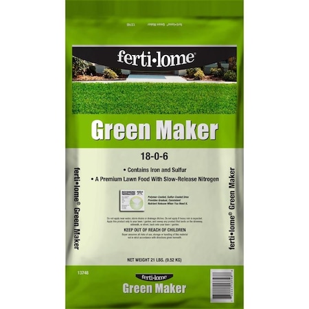 Ferti-Lome Slow-Release Nitrogen Lawn Fertilizer For Multiple Grass Types 5000 sq ft 13748