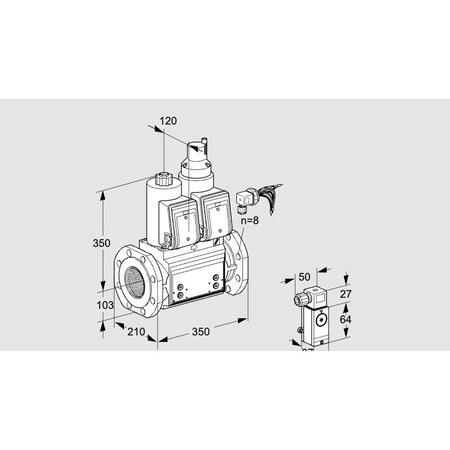 Honeywell Kromschroder VCS8100F05NLWRB/PPPP/2-MM KS88203548