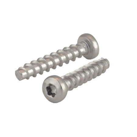 Newport Fasteners M2.5-1.4 x 10 mm, 18-8 Stainless Steel Flange Hex Head Torx Drive, 1000 PK 115661-1000
