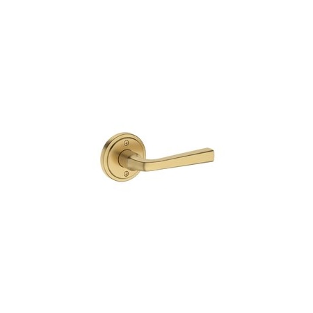 Baldwin Residential Door Levers Half Dummy Right Hand Lifetime Satin Brass HDKINSRR044