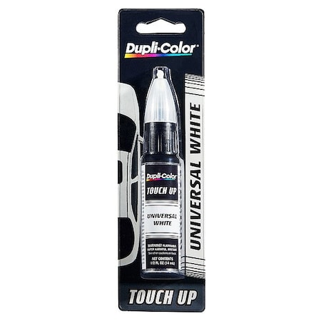 Dupli-Color Automotive Paint, White, 0.5 fl oz EBUNX9107