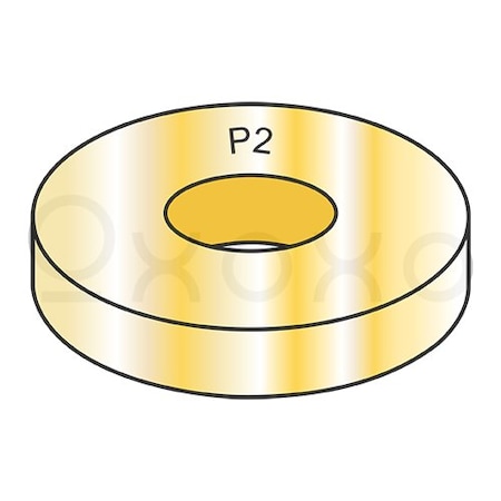 Oxoxo 1 3/4 S A E Through Hardened Washer Zinc Yellow, 60PK 173111