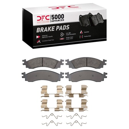 Dfc 5000 Advanced Disc Brake Pad Set,  1551-1158-01