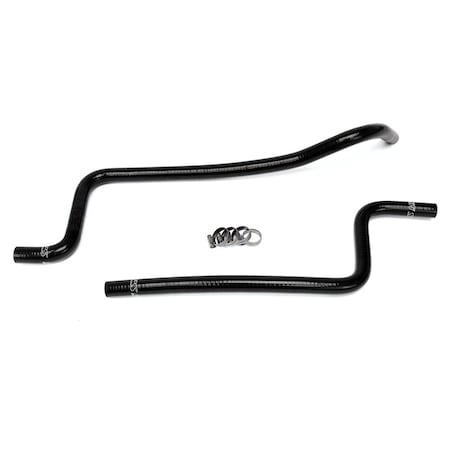 Hps Performance High Temp Reinforced Silicone Heater Coolant Hose Kit, Black,  57-1221H-BLK