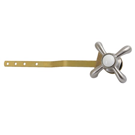 Kingston Brass Front Mount Toilet Tank Lever, Brushed Nickel KTTX8