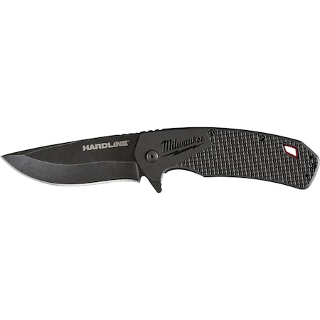 Milwaukee Tool 3.5 in HARDLINE Smooth Blade Pocket Knife 48-22-1999