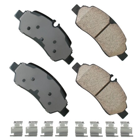 Akebono 15-17 Ford Transit 150-350Hd:Rear Street Perf Pad, Asp1775 ASP1775