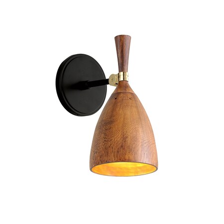 Corbett Lighting Utopia 1 Light Wall Sconce 6 In. Soft Black 280-11-SBK