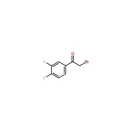 Ak Scientific 2-Bromo-1-(3, 4-difluorophenyl)ethan-1-one (5g), CAS 40706-98-7 Y9035-5g