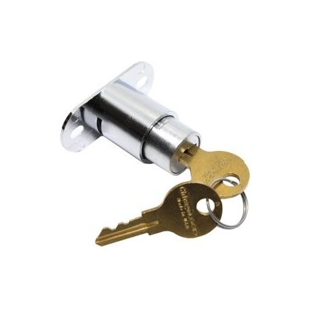 Compx Security Products Disc Sliding Door Lock 1-1/32in C1770-KD