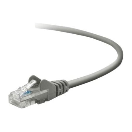 Belkin Cable, Cat5E, Utp, Rj45M/M, 3 , Gry/Red, Patch A3L791-03-RDS