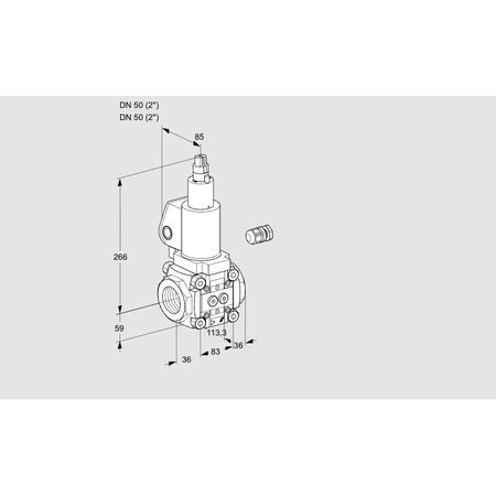 Honeywell Kromschroder VAS350R/LWSL KS88004425